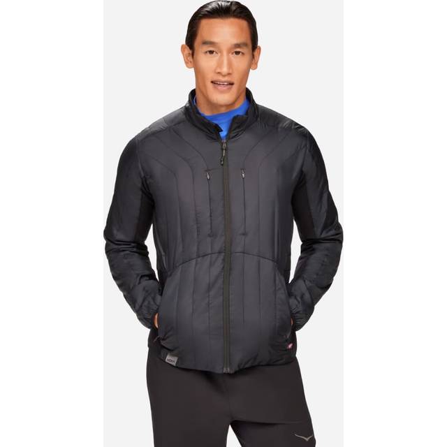 HOKA Men's ColdSnap Jacket in Black, Size XS