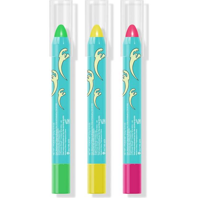 wet n wild Scooby Doo Collection Glow Madness 3-Piece Uv Glow Face & Body Crayon Set