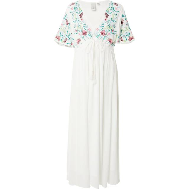 YAS Yaschella Ss Maxi Dress S. - Fest |White |S