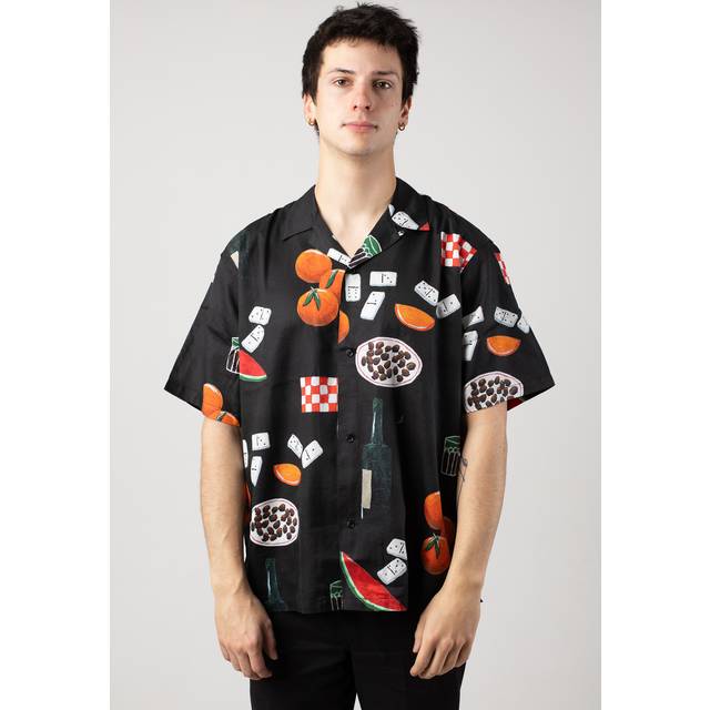 Carhartt WIP Isis Maria Dinner Cotton-Bend Shirt - L - Multi
