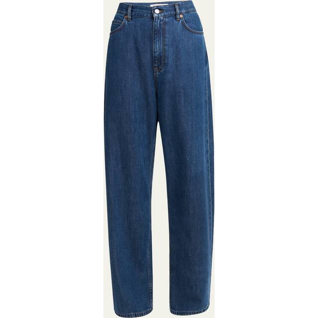 Valentino Garavani - High-rise Wide-leg Jeans - Blue - 29