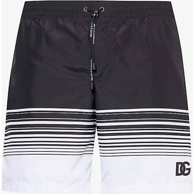 Dolce & Gabbana Boxer Medio - Man Beachwear White 4