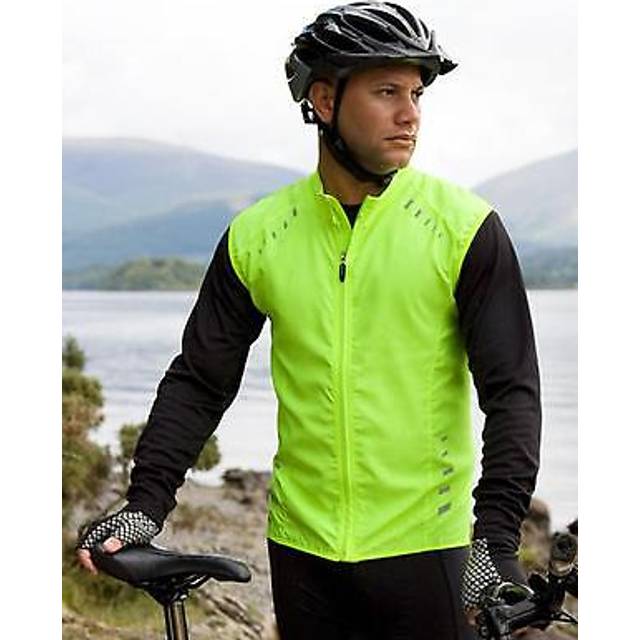 Spiro Bikewear Crosslite Gilet S259X Colour: Neon Lime, Size: L