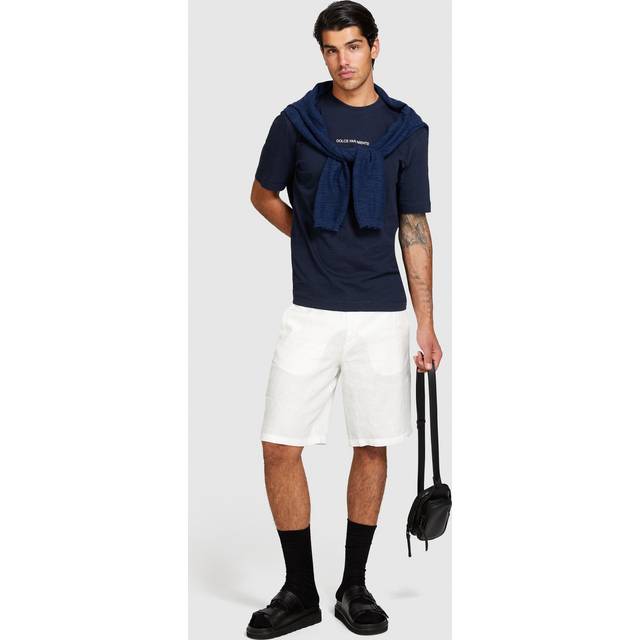 SISLEY Linen Bermuda Shorts