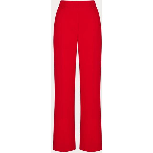 Valentino Garavani Women's Cady Pant in Red | Size 40 | 5B3RB3601MM Color 157 (40)