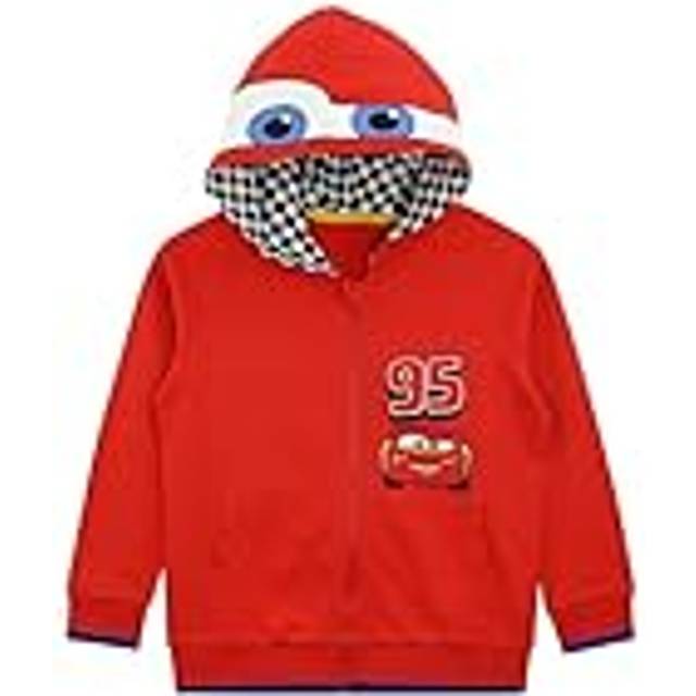 Disney Cars Hoodie - NOVELTY LIGHTENING MCQUEEN - 2 TO 3 YEARS - Red - 2-3 Years