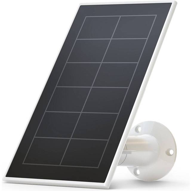 Arlo Solar Panel Charger V2 for Arlo Pro 3, Arlo Pro 4, Arlo Pro 5, Arlo Ultra & Arlo Ultra II Security Cameras, White