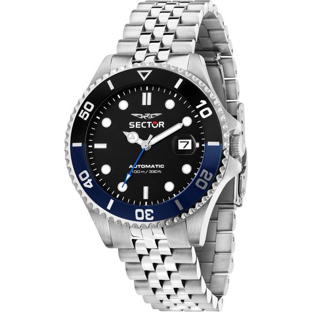 Sector 230 Stainless Steel Black Dial Automatic R3223161016 100M Men's Watch