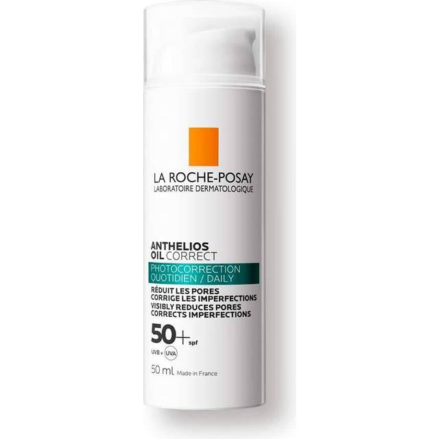 La Roche-Posay Anthelios Oil Correct Dagkräm med solskydd, 50 ml