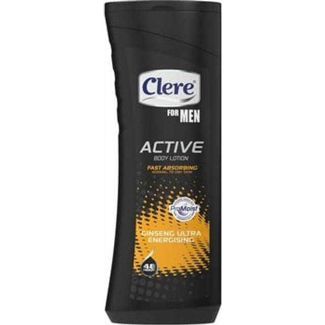 CLERE For Men Active Body Lotion - Gingseng Ultra Energising - 400mL