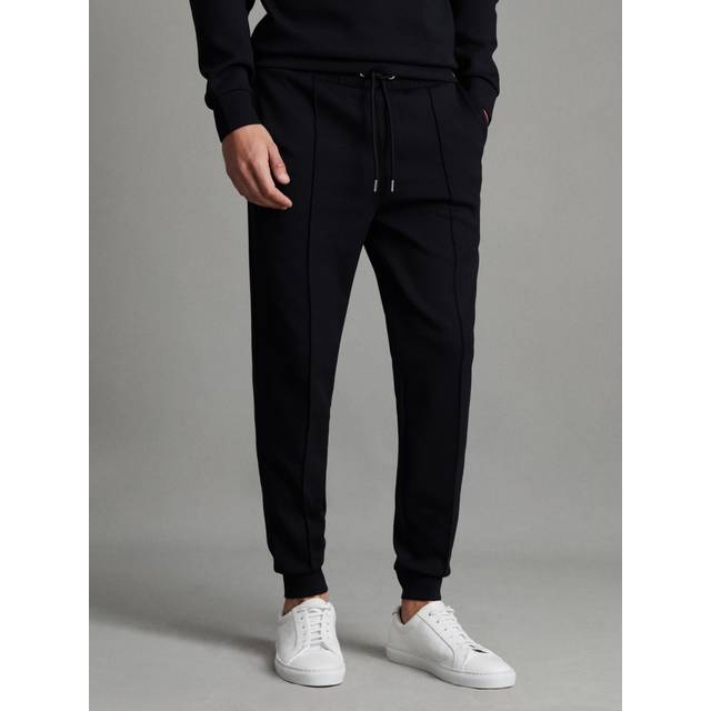Reiss Premier Interlock Drawstring Joggers