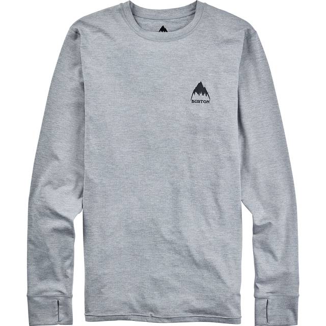 Burton Lightweight X Base Layer Top gray heather