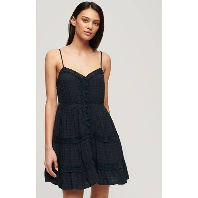 Women's camisole dress Superdry Alana - Bleu