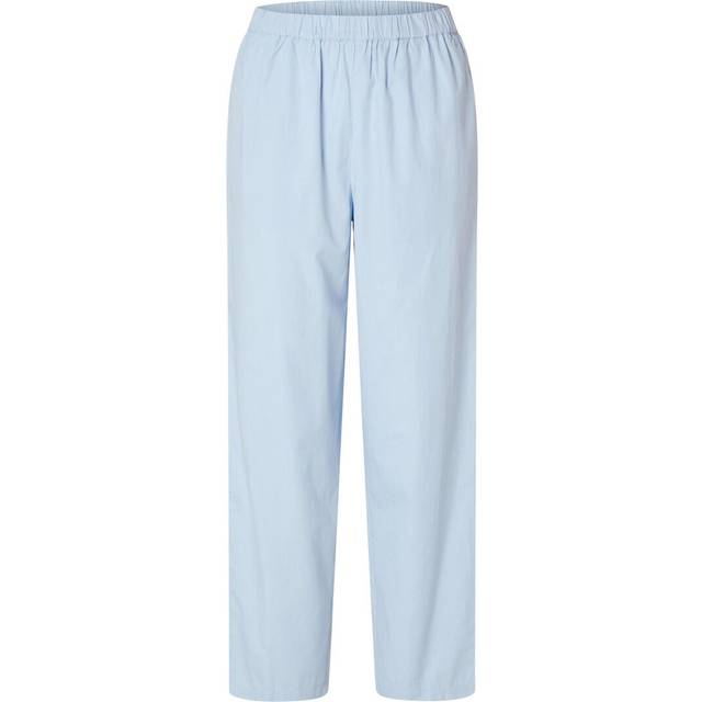 Selected Femme - SLFBlair HW Pant - Byxor - Cashmere Blue - 38