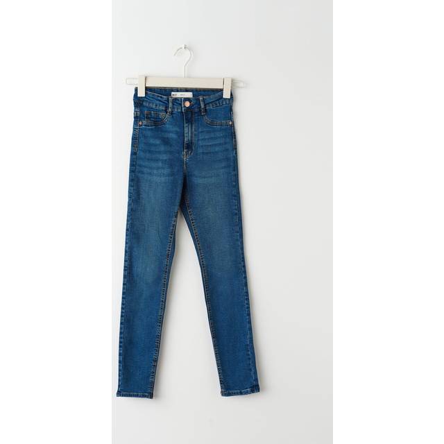 Gina Tricot-molly petite high w jeans-highwaist jeans-Lila-XXS-Dam