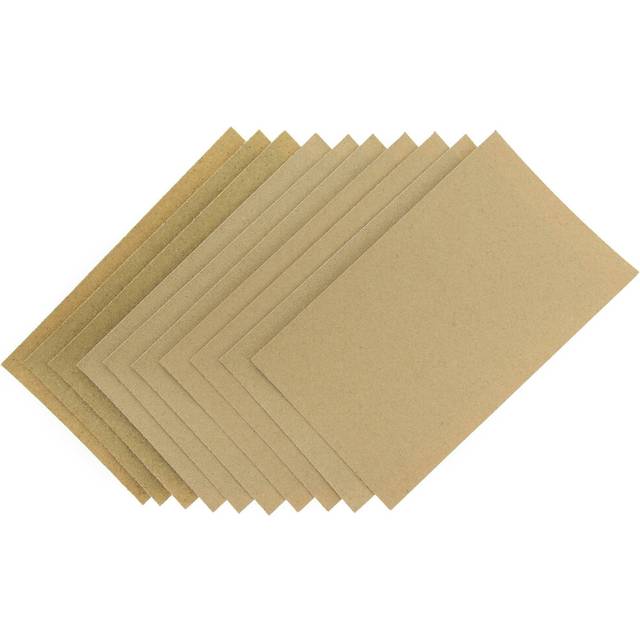 Coral 74200 Essentials Abrasive Sandpaper Sheets with Fine Medium and Coarse Grits