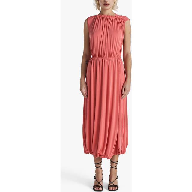 Giovanna Bubble Hem Dress - Tea Rose - Craft your capsule wardrobe with everyday basics and denim designs from Swedish brand Twist and Tango. Effortlessly fusing ease and style, each timeless piece is sure to transcend seasons and become favourites in your daily edit.