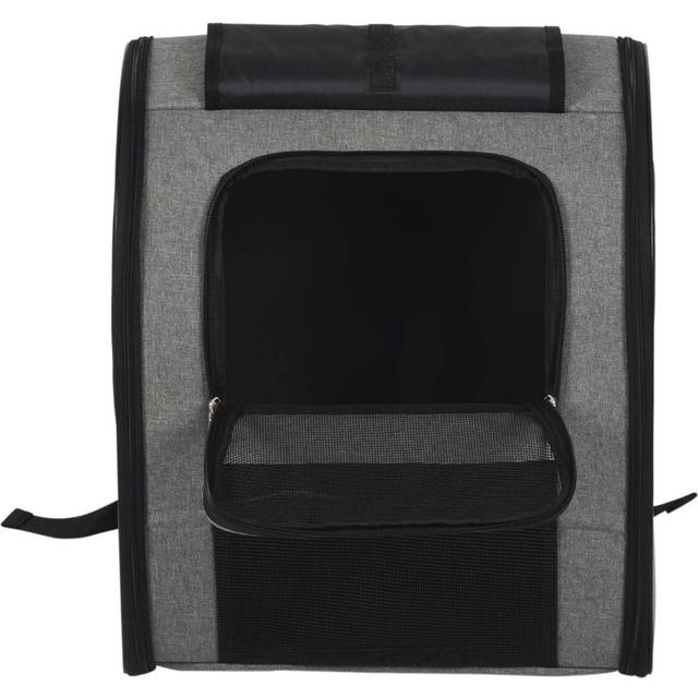 Backpack Carrier, Pet Backpack Carrier for Cats Puppies,Ventilated Design Foldable Inner Safety Straps