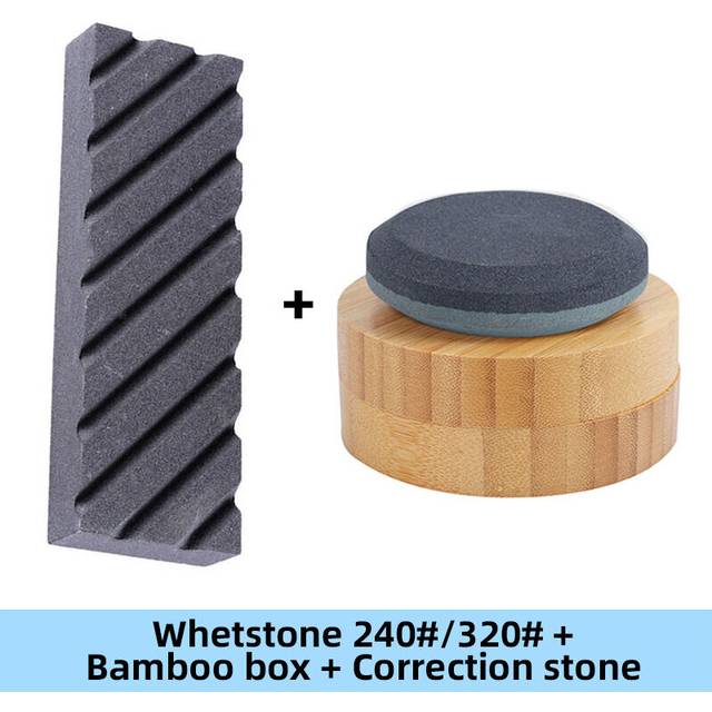 (a-Chocolate) Ax Blade Tools Sharpening Stone Knife Sharpener Whetstone Dual Grit Multi-Purpose Grinding Hatchets Machetes Shovels Outdoor