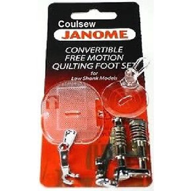 Janome Convertible Free Motion Quilting Foot Set for Low Shank Models