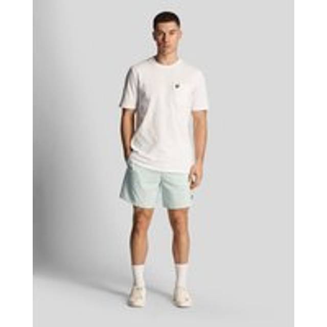 Lyle & Scott Mens and Plain Beachwear Swim Shorts - Blue - Size Medium