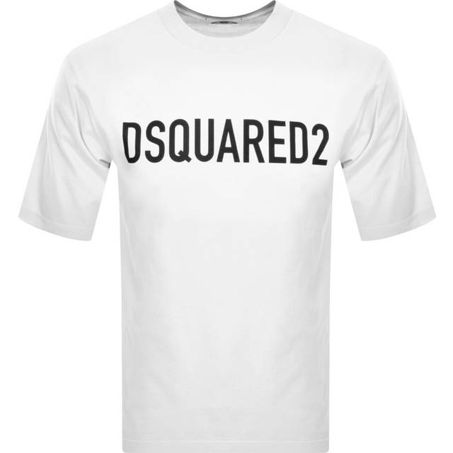 DSQUARED2 Icon Logo Loose Fit T Shirt White