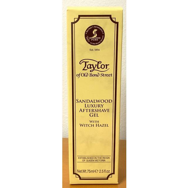Taylor of old bond street mens sandalwood aftershave shave gel 75ml tube
