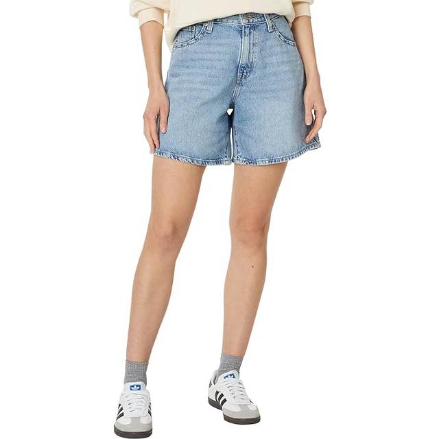 Baggy Shorts med hög midja - Blå / Far And Wide Short - 27