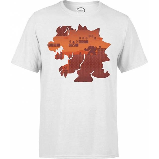Nintendo Super Mario Bowser Silhouette T-shirt, S