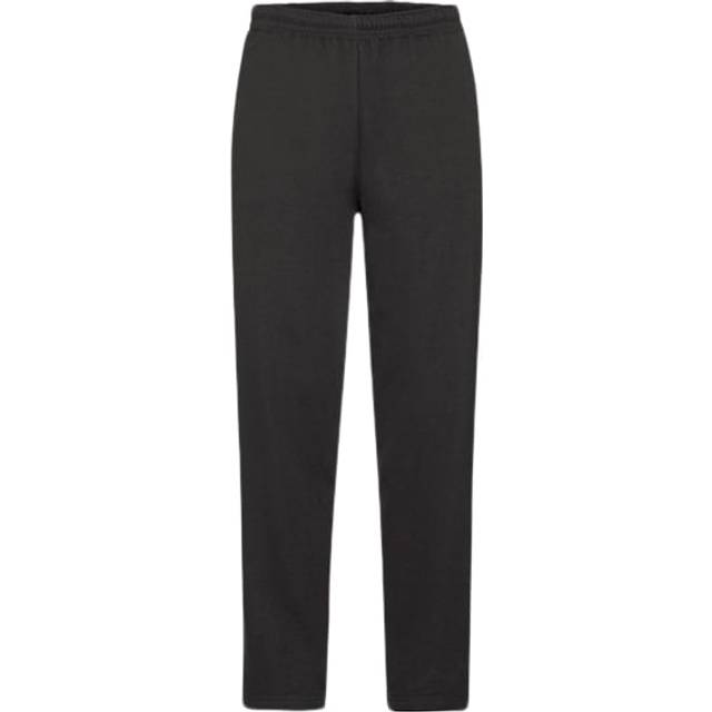 Fruit of the Loom | Classic Open Hem Jog Pants Dam Sweatpants Stl. M - Från Magasin - Black (M)