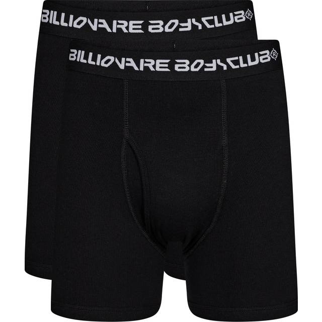 DIGI LOGO BOXER SHORTS 2-PACK - BLACK, M