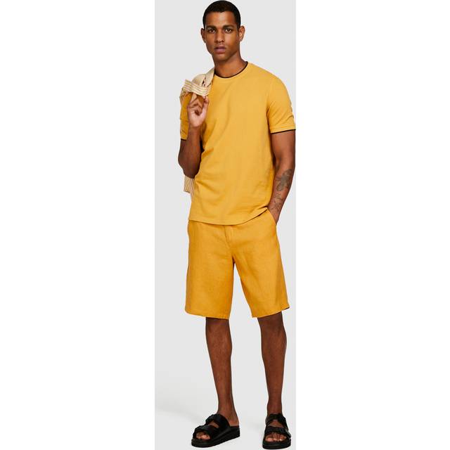 SISLEY Linen Bermuda Shorts