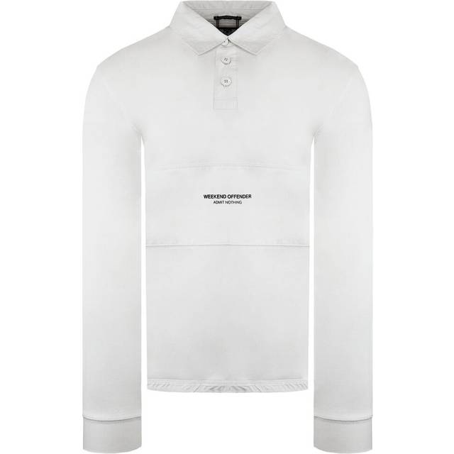 Weekend offender zurich mens milk rugby polo shirt