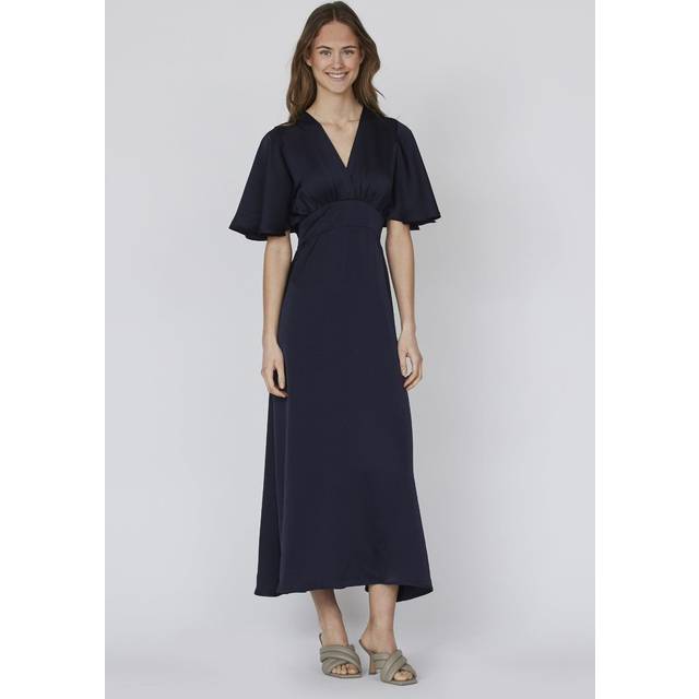 Sisters Point Gisela Satin Maxi Dress