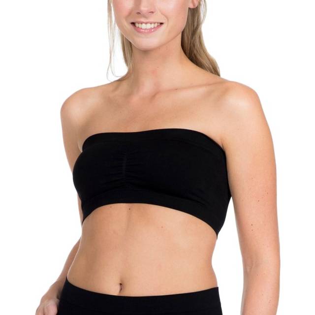 MAGIC Bandeau Push Up Bra - Black - Medium * Kampanj *