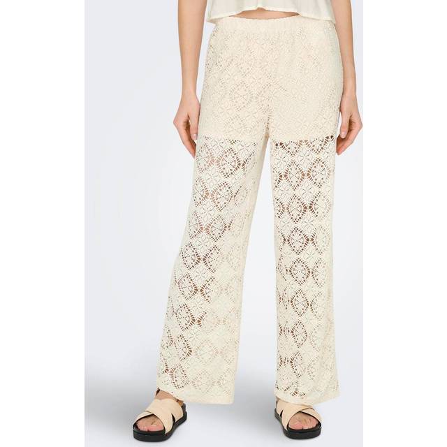 Jdy Off White Eva Pants - XL
