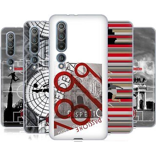 Official ac milan adults soft gel case for xiaomi phones