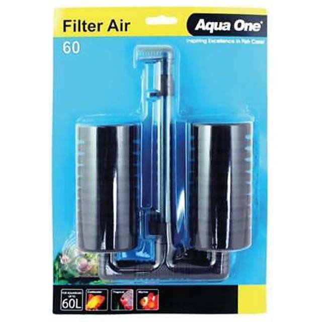 Aqua one aquarium fish tank filter air 60 sponge air driven filter
