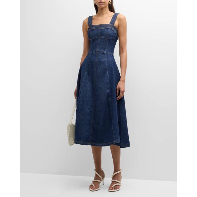 Simkhai Cici Bustier Midi Dress