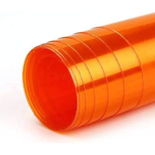 100cm x 30cm ORANGE Car Headlights, Tail Lights, Fog Lights Tint Vinyl Film, Self Adhesive Waterproof