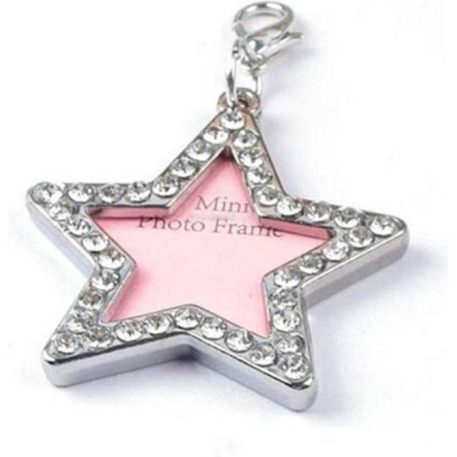 Pet Dog Identification Metal Tag Pendant(Pentagram)