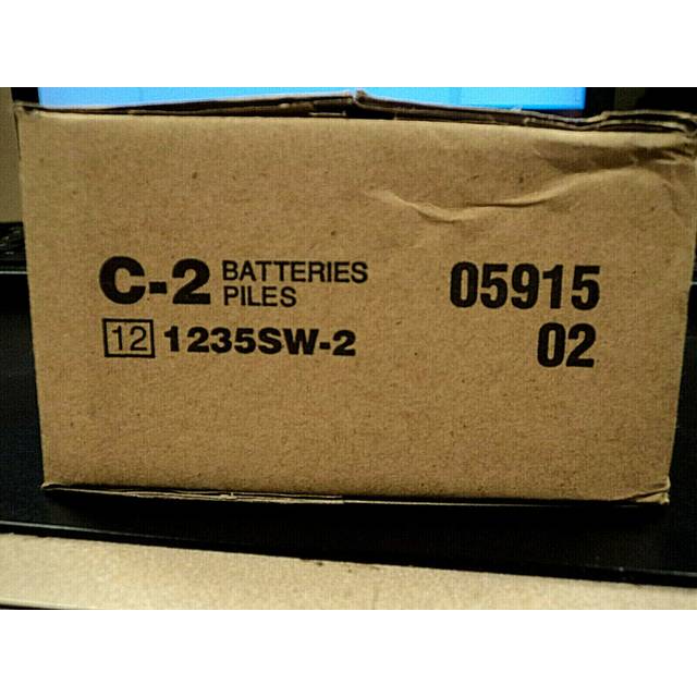 Super Heavy-Duty Batteries, C, 2-Pk. -1235SW-2