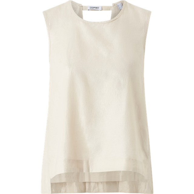 Esprit - Blus Sleeveless - Beige