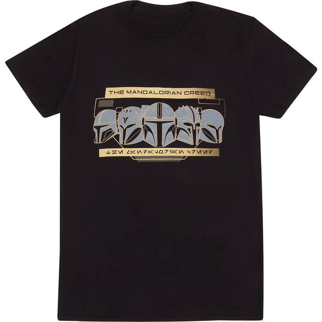 Star Wars - Disney Jersey - The Mandalorian - Row of Helmets - S to XL - for Men - black