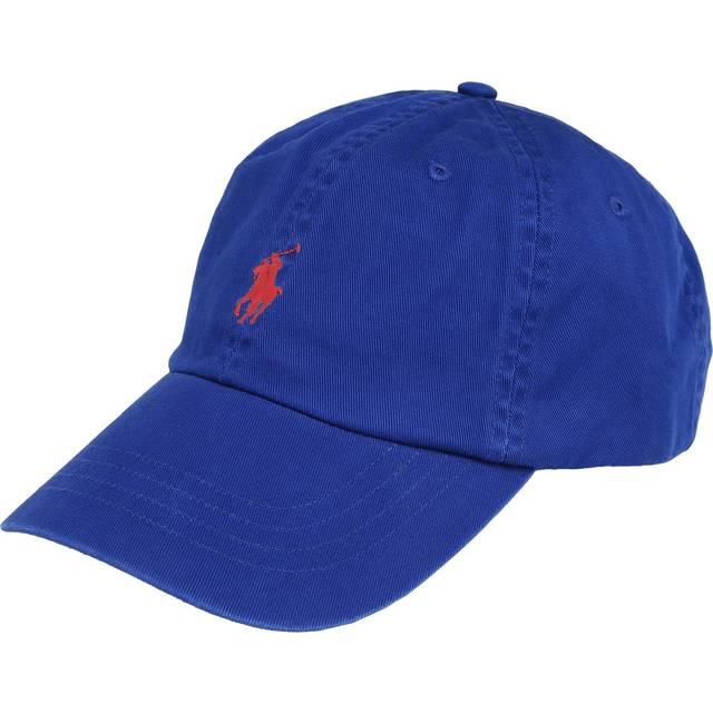 Cotton Embroidered Logo Cap - royal blue - ONE SIZE