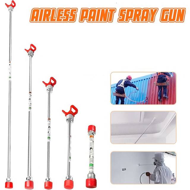 Airless Paint Sprayer Tip Extension Pole Spray Guns Fits For Titan Wagner