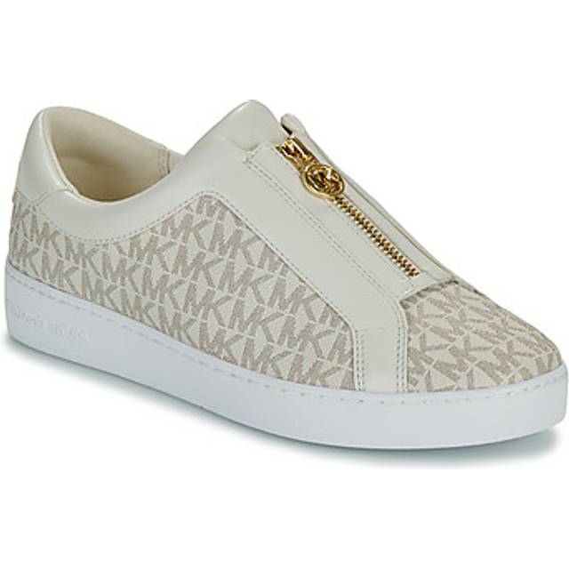 MICHAEL Michael Kors  Shoes (Trainers) KEATON ZIP SLIP ON  - 4 - Beige - 4