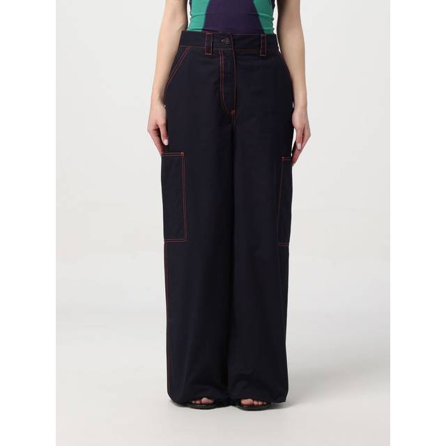 Sunnei, Jeans, Dam, M, Bomull, Vida Jeans Kontrastsömn - blue (M)