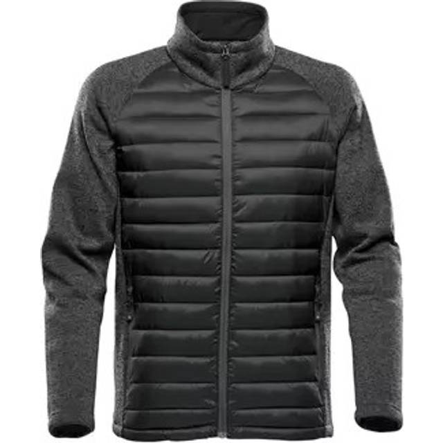 Stormtech Narvik Hybrid Jacket Black/Dolphin Heather S - black/dolphin heather