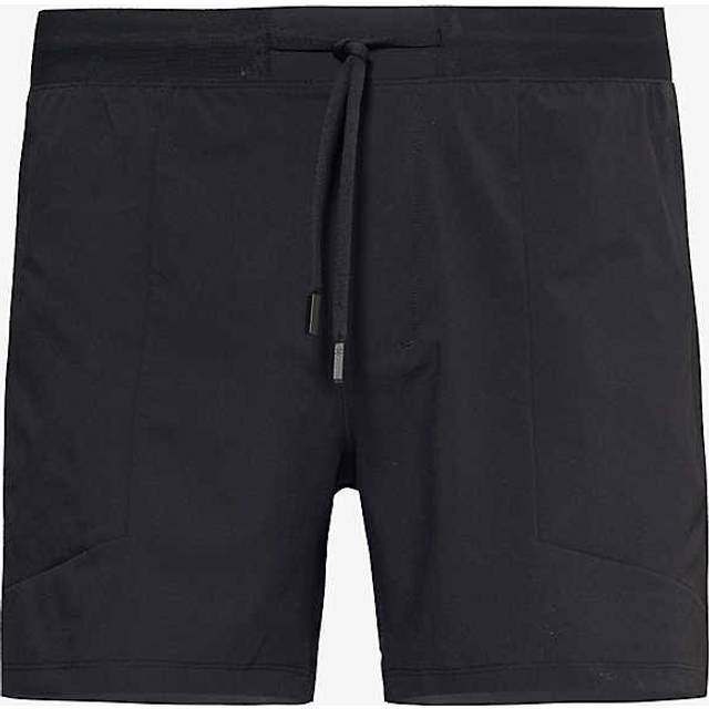 Lululemon Mens Black License To Train Drawstring-waist Stretch-recycled-nylon Shorts Xxl - BLACK